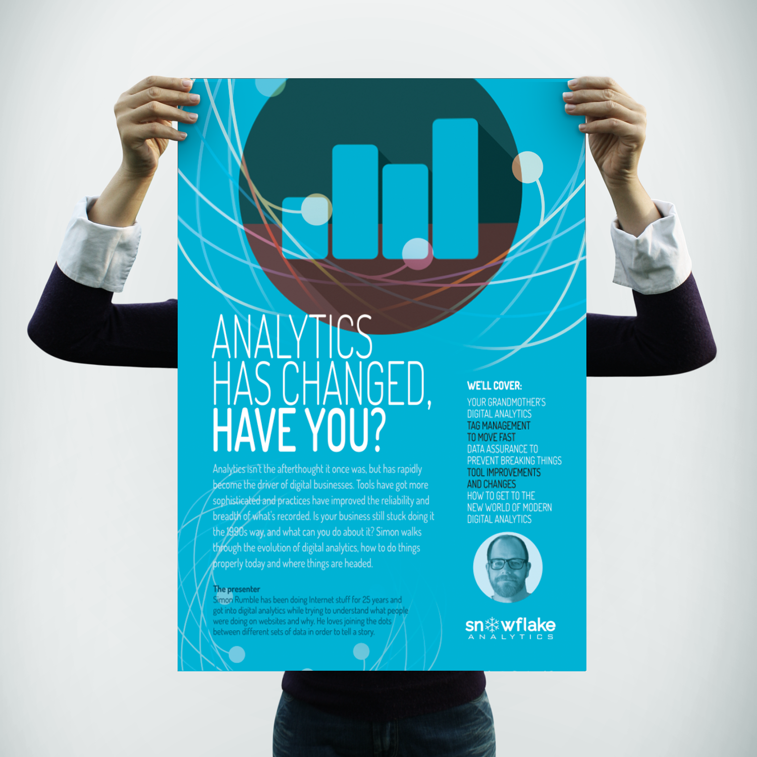 Design de Flyer par see why pour Snowflake Analytics | Design #14788678