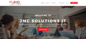 Design Wordpress par joe designs pour JMC Solutions Ti | Design : #14916763