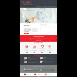 WordPress-Design von vigie für JMC Solutions Ti | Design #14859925