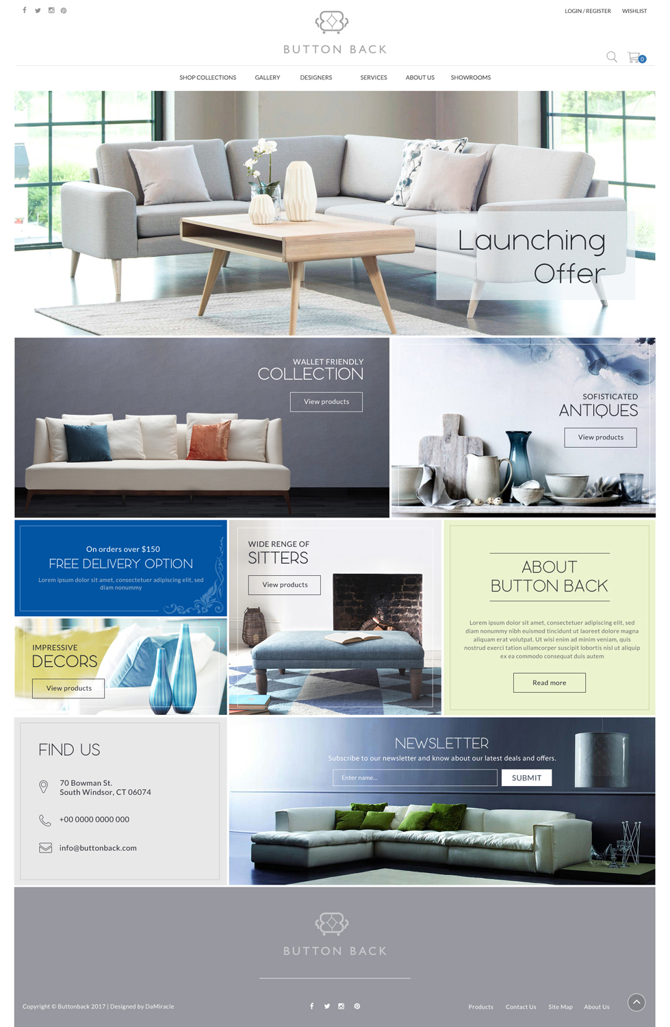 Web Design by Da Miracle for this project | Design #14843573