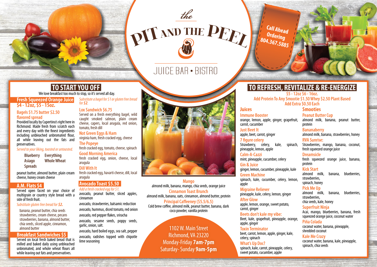 Menu Design by Impressive Sol for this project | Design #14799331