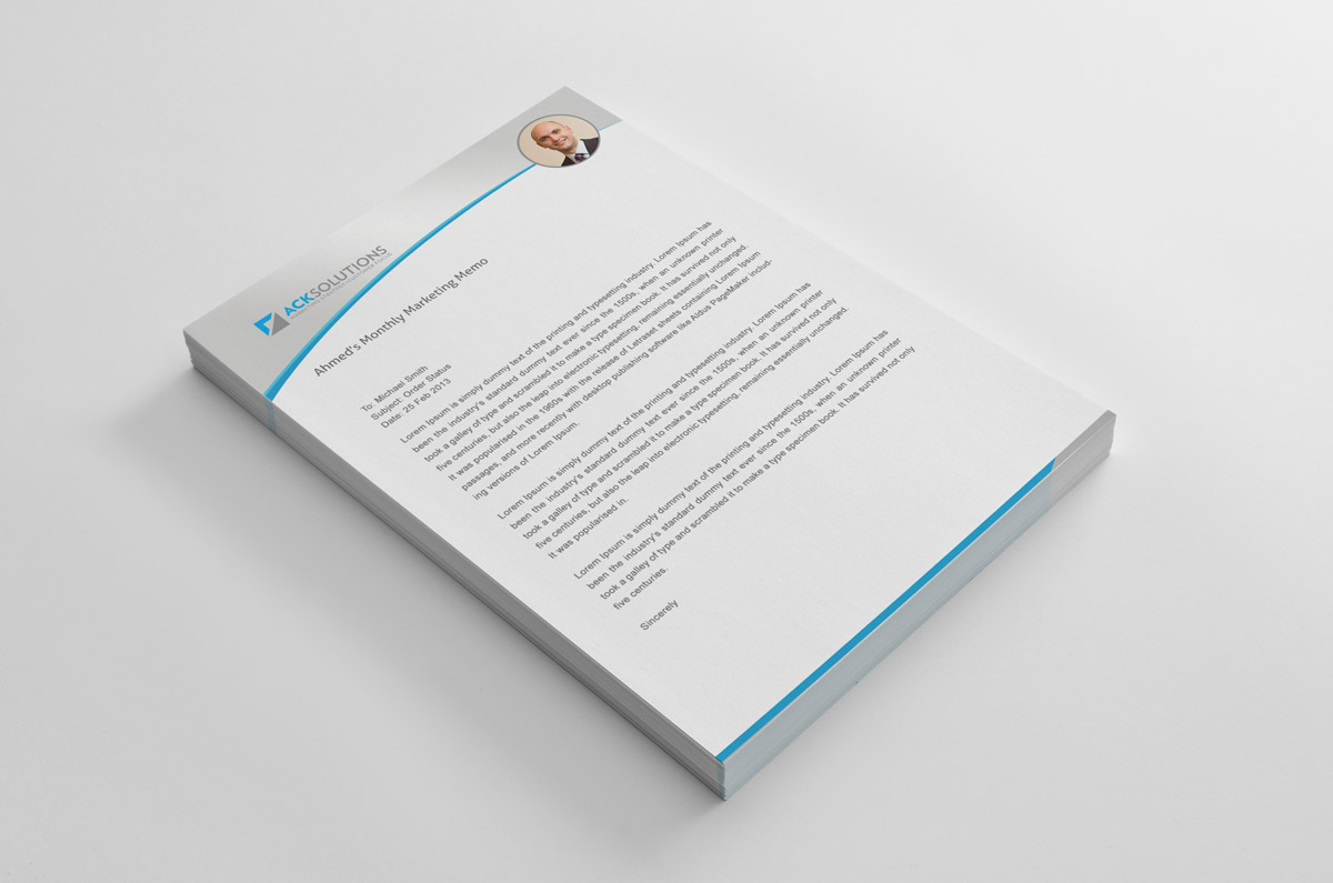 Letterhead Design by stoodio.id for this project | Design #2545426