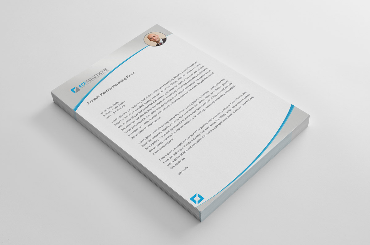 Letterhead Design by stoodio.id for this project | Design #2545558