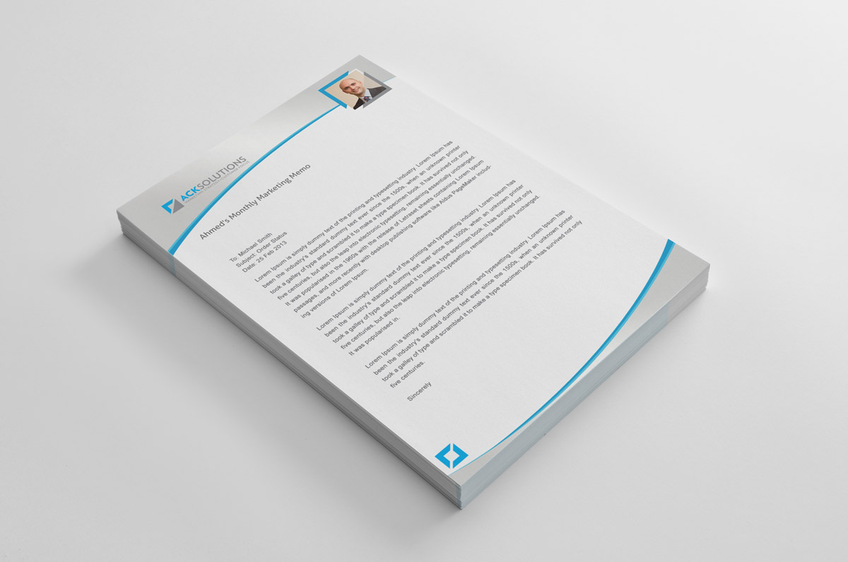 Letterhead Design by stoodio.id for this project | Design #2545583