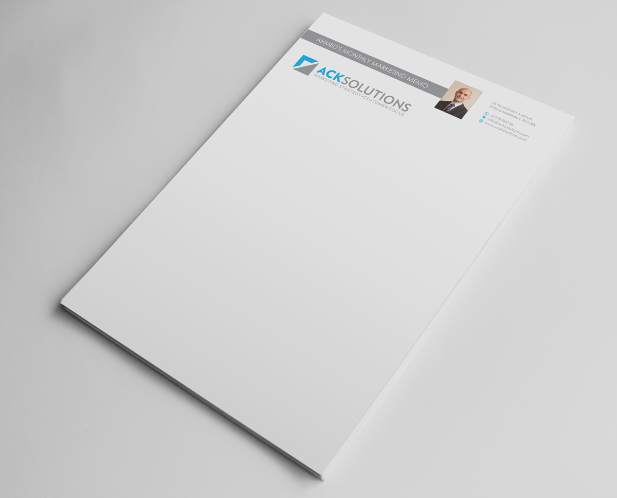 Letterhead Design by logodentity for this project | Design #2552455