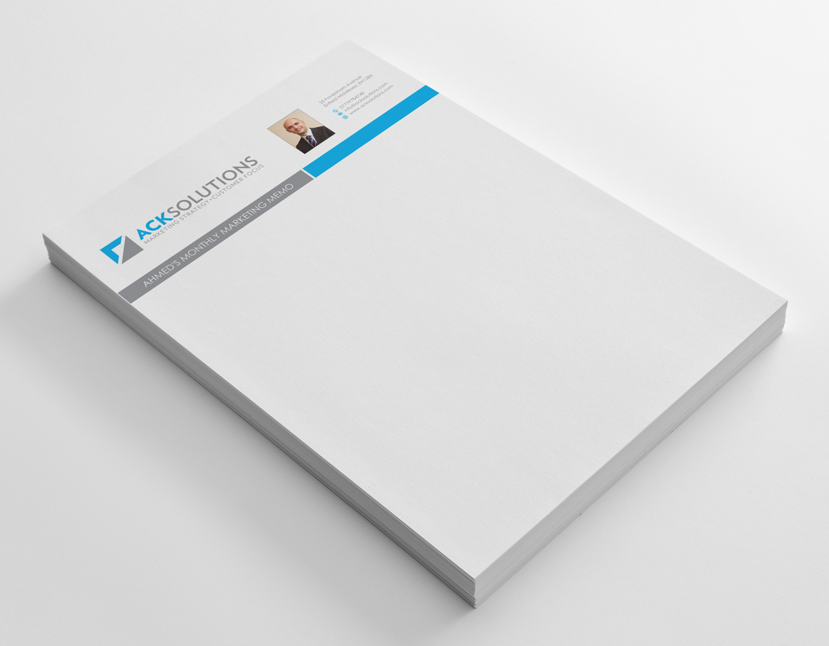 Letterhead Design by logodentity for this project | Design #2552460