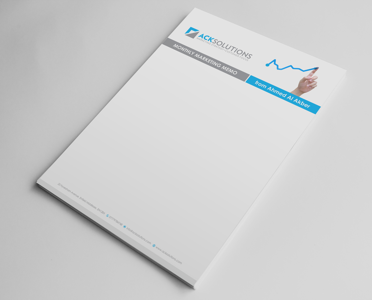 Letterhead Design by logodentity for this project | Design #2575123