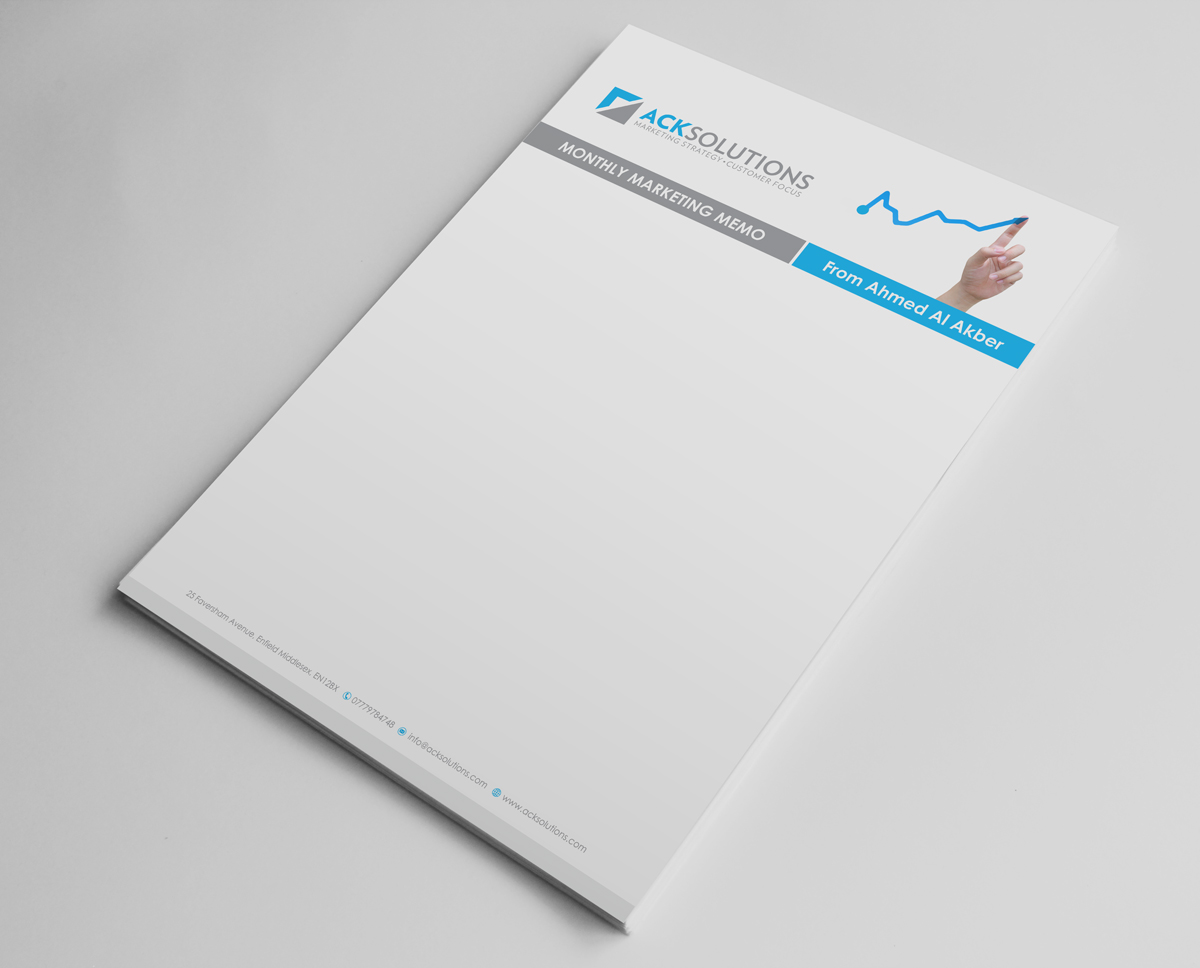 Diseño de Membrete por logodentity para este proyecto | Diseño #2577728