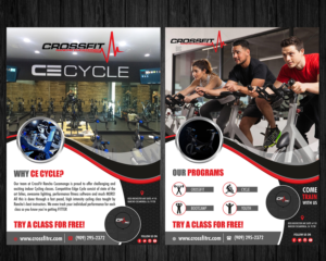 Design de Flyer par ecorokerz pour Competitive Edge Athletics Inc | Design #14867791