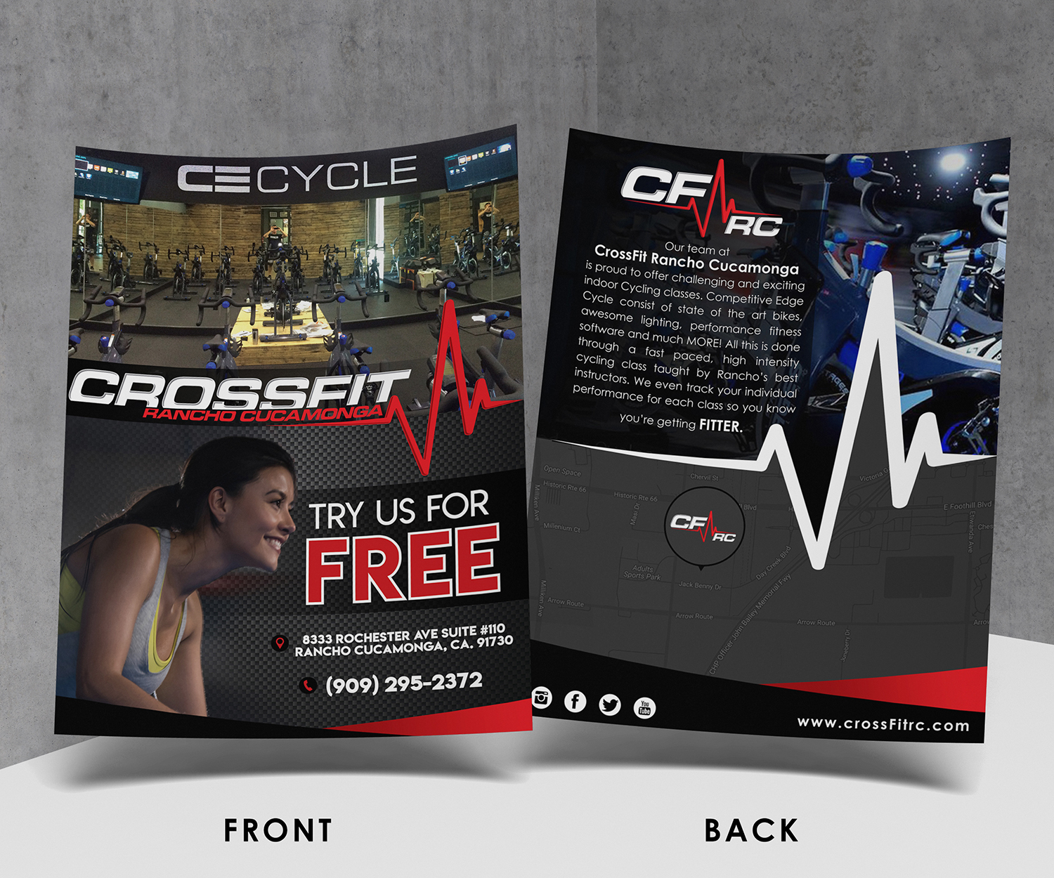 Flyer Design by EA5Designs for Competitive Edge Athletics Inc | Design #14936589