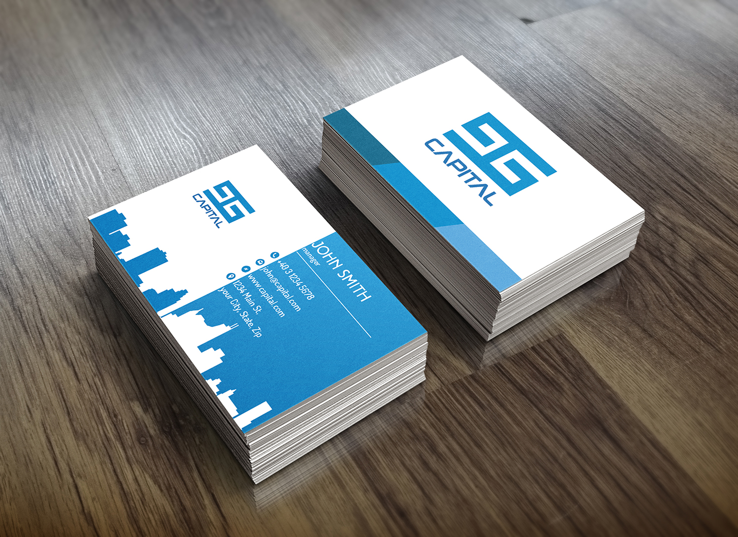 feminine colorful tech business card design for a company by tech business card
