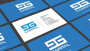 9G Capital business cards for a tech VC | Business Card Design by SKYdesign