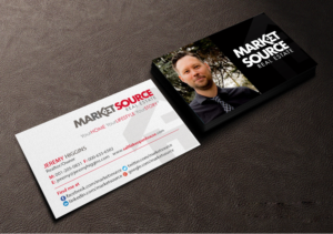 Design de Carte de Visite par Creations Box 2015 pour Market Source Media | Design : #14805835