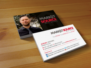 Design de Carte de Visite par Creations Box 2015 pour Market Source Media | Design : #14805840