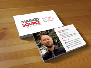 Design de Carte de Visite par Creations Box 2015 pour Market Source Media | Design : #14805842