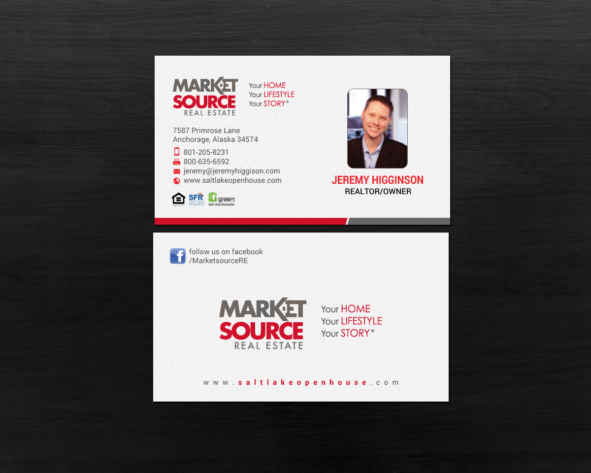 Design de Carte de Visite par chandrayaan.creative pour Market Source Media | Design #14797038