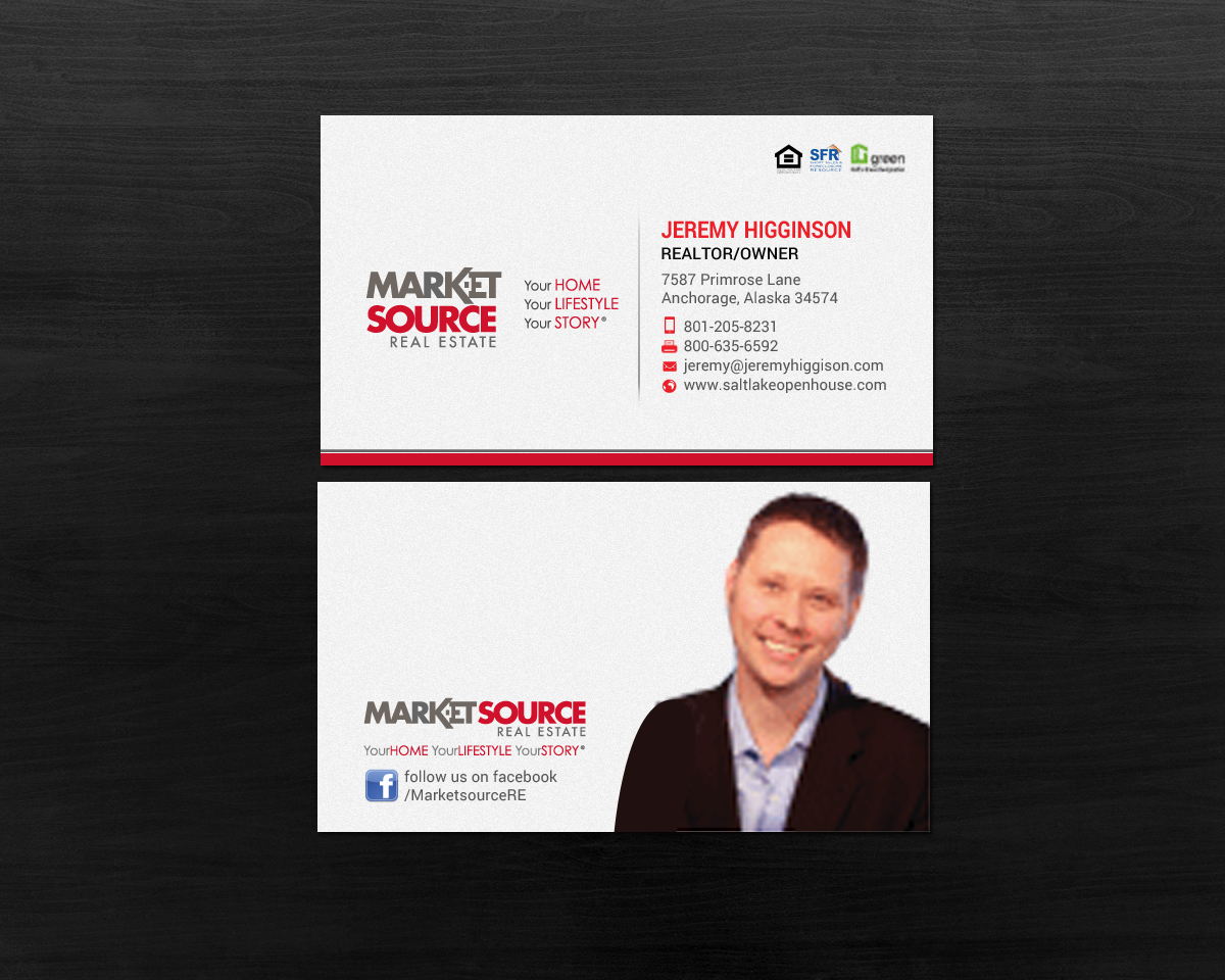 Business Card Design by chandrayaan.creative for Market Source Media | Design #14797039