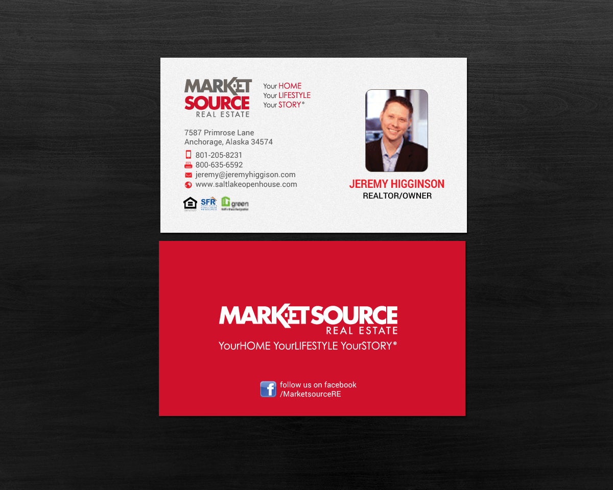 Business Card Design by chandrayaan.creative for Market Source Media | Design #14799841