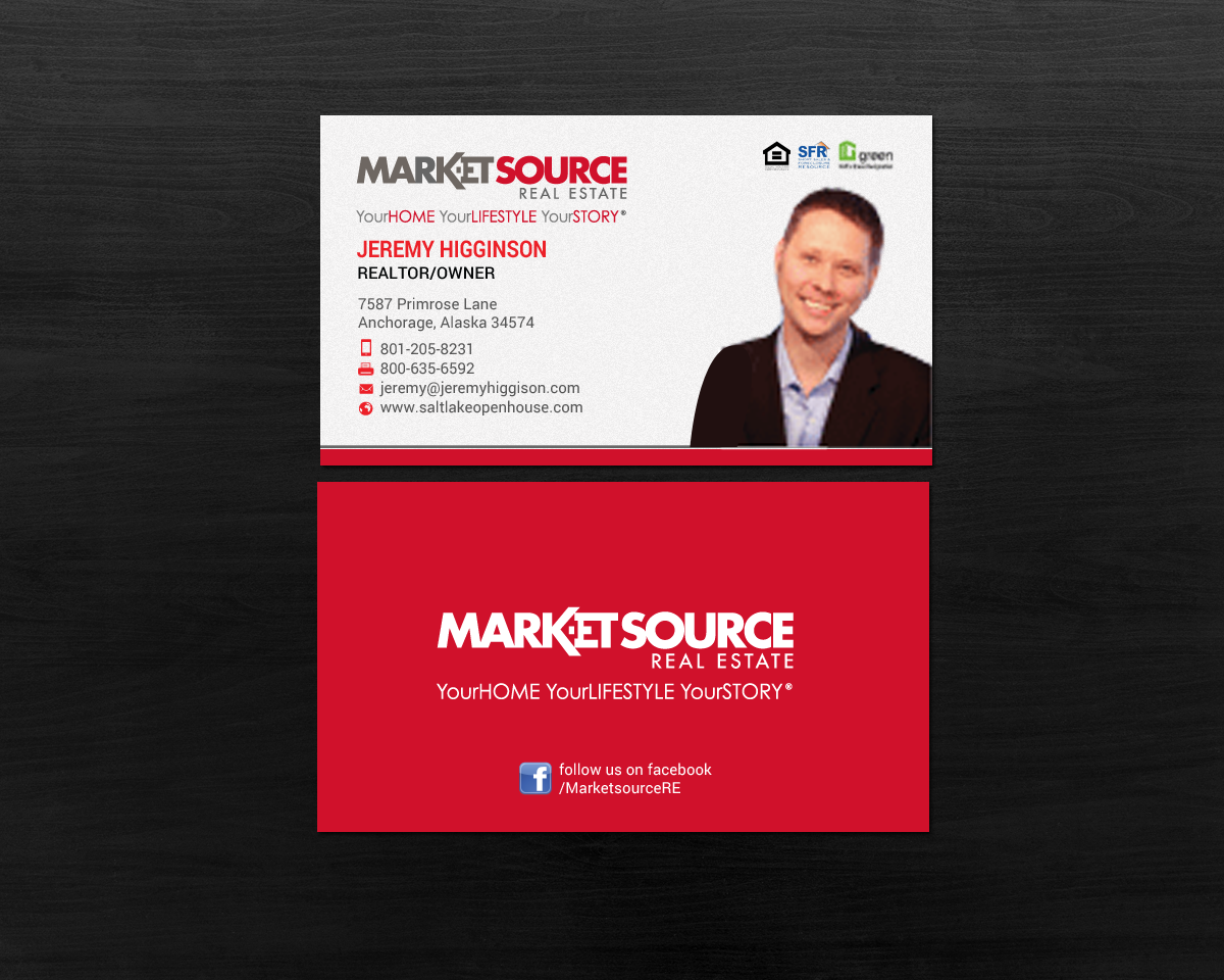 Design de Carte de Visite par chandrayaan.creative pour Market Source Media | Design #14799843