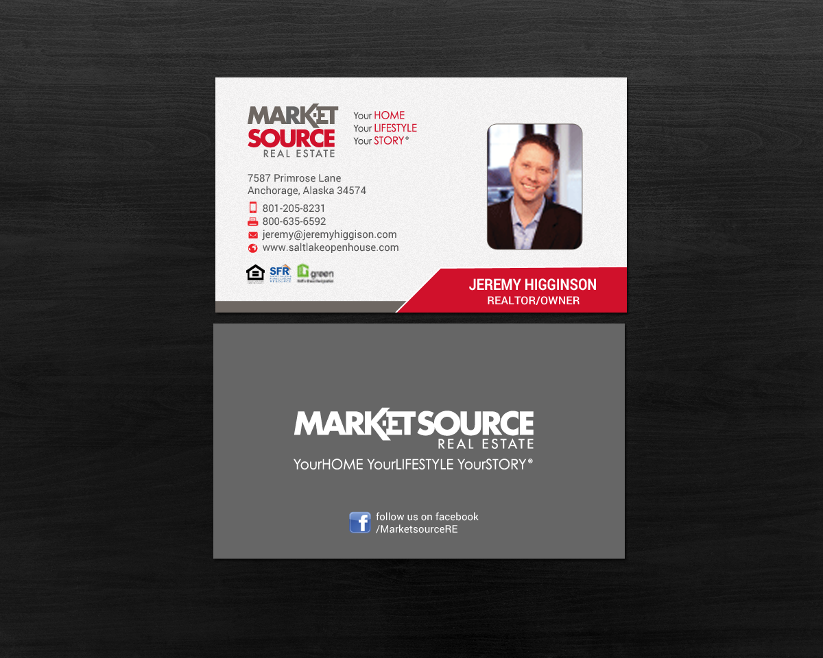 Business Card Design by chandrayaan.creative for Market Source Media | Design #14799845