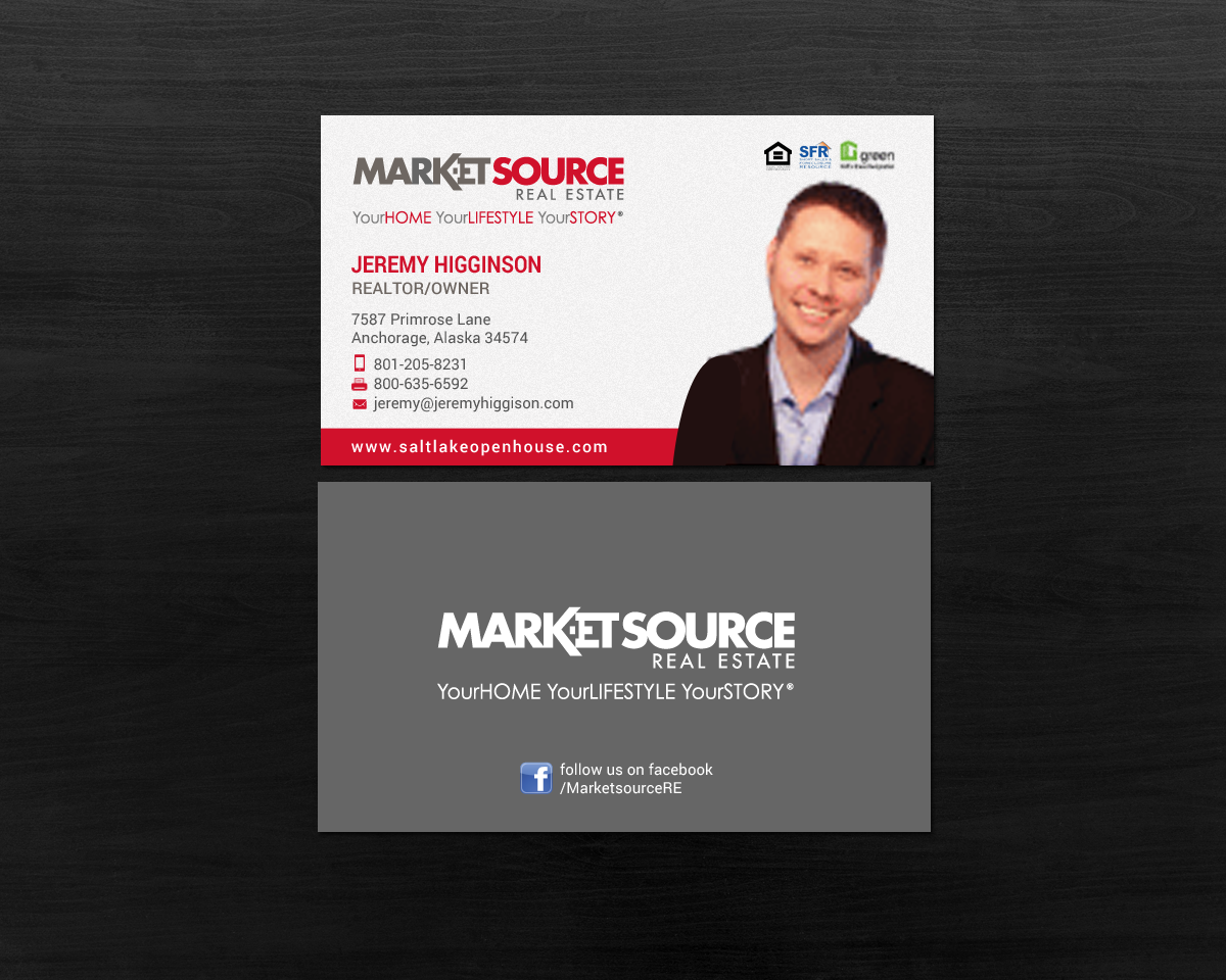 Business Card Design by chandrayaan.creative for Market Source Media | Design #14799945