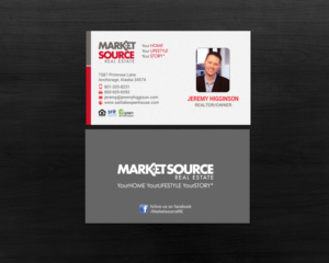 Design de Carte de Visite par chandrayaan.creative pour Market Source Media | Design : #14799947