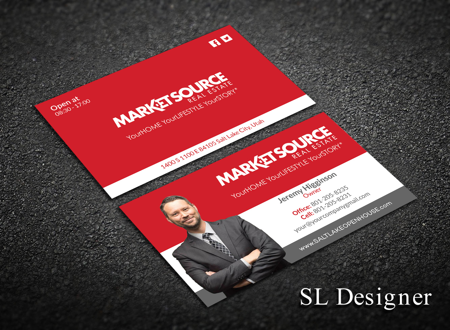 Design de Carte de Visite par SL Designer pour Market Source Media | Design #14799605