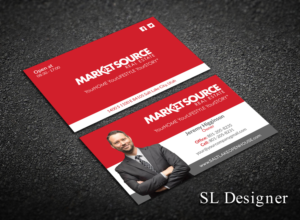 Design de Carte de Visite par SL Designer pour Market Source Media | Design : #14799605
