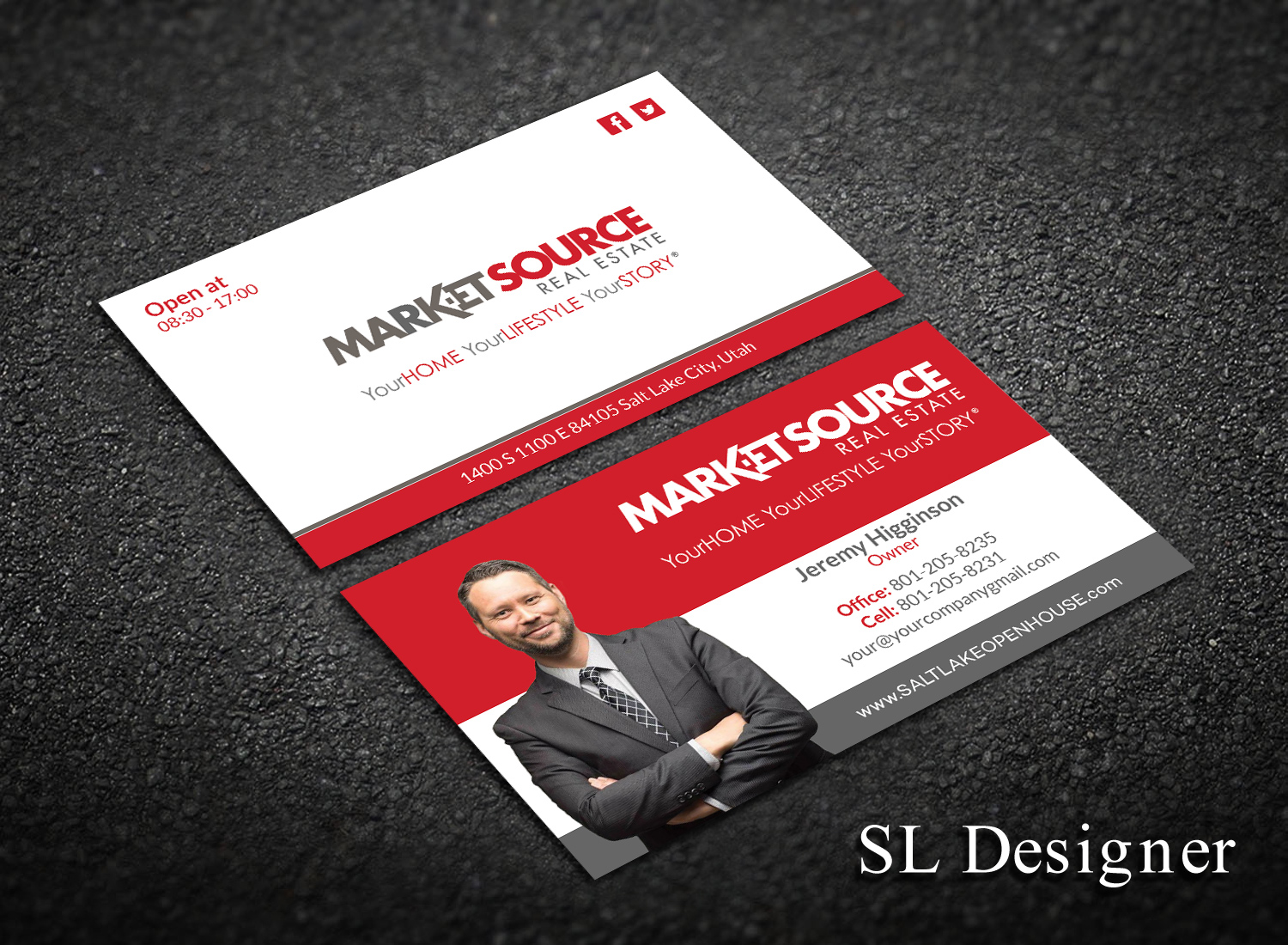 Design de Carte de Visite par SL Designer pour Market Source Media | Design #14799606
