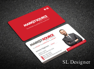 Design de Carte de Visite par SL Designer pour Market Source Media | Design : #14799608