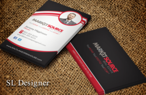 Business Card Design by SL Designer for Market Source Media | Design: #14829625