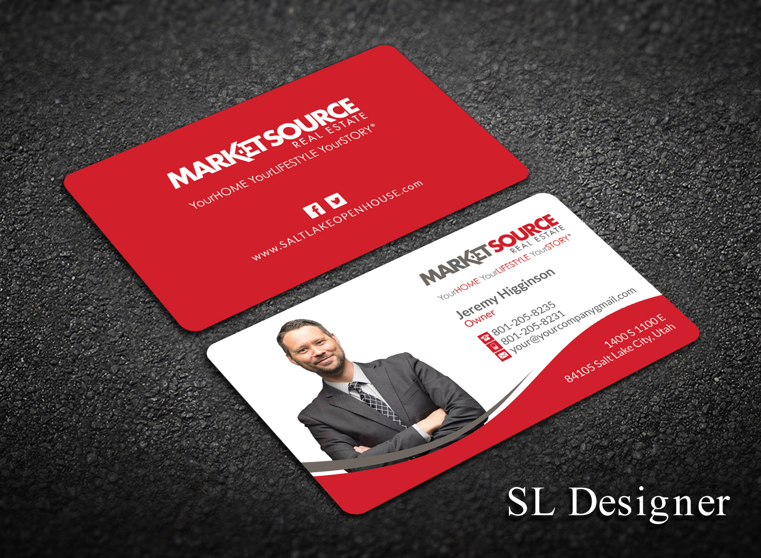 Business Card Design by SL Designer for Market Source Media | Design #14829659