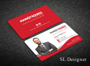 Design de Carte de Visite par SL Designer pour Market Source Media | Design : #14829659