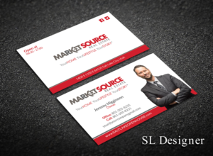 Design de Carte de Visite par SL Designer pour Market Source Media | Design : #14829712