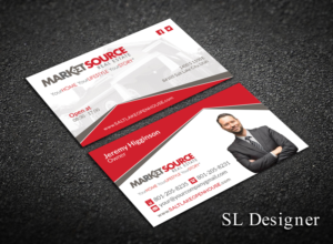 Design de Carte de Visite par SL Designer pour Market Source Media | Design : #14849673