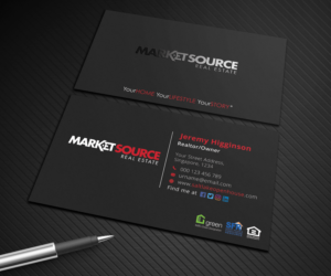 Design de Carte de Visite par Graphic Flame pour Market Source Media | Design : #14830841