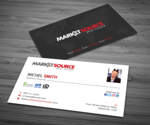 Design de Carte de Visite par Graphic Flame pour Market Source Media | Design : #14851337