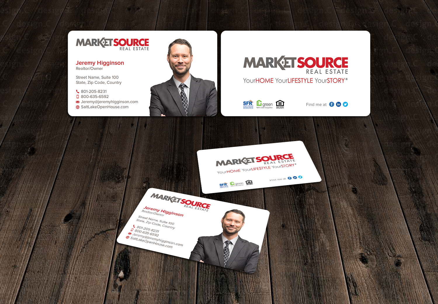 Design de Carte de Visite par design_C. pour Market Source Media | Design #14847917
