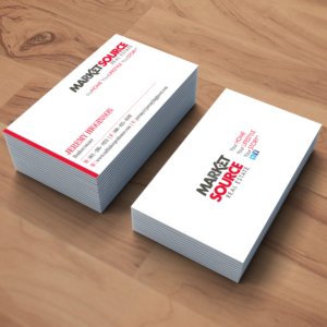 Business Card Design by e-graphics for Market Source Media | Design: #14795520