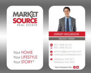 Design de Carte de Visite par NK Graphics pour Market Source Media | Design : #14791185