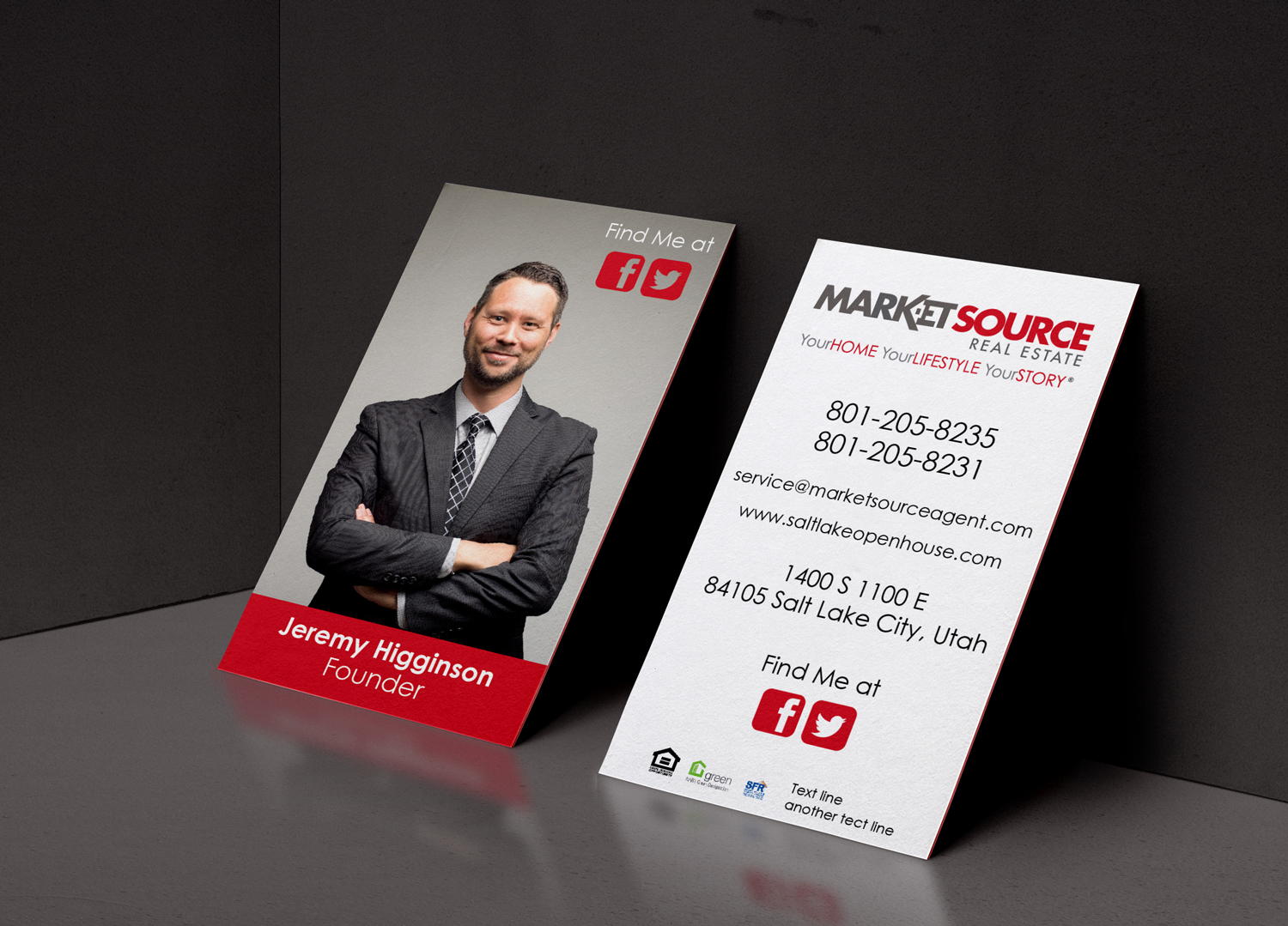 Diseño de Tarjeta de Presentación por NK Graphics para Market Source Media | Diseño #14838586