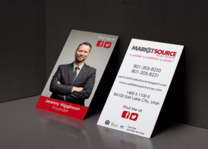Design de Carte de Visite par NK Graphics pour Market Source Media | Design : #14838586