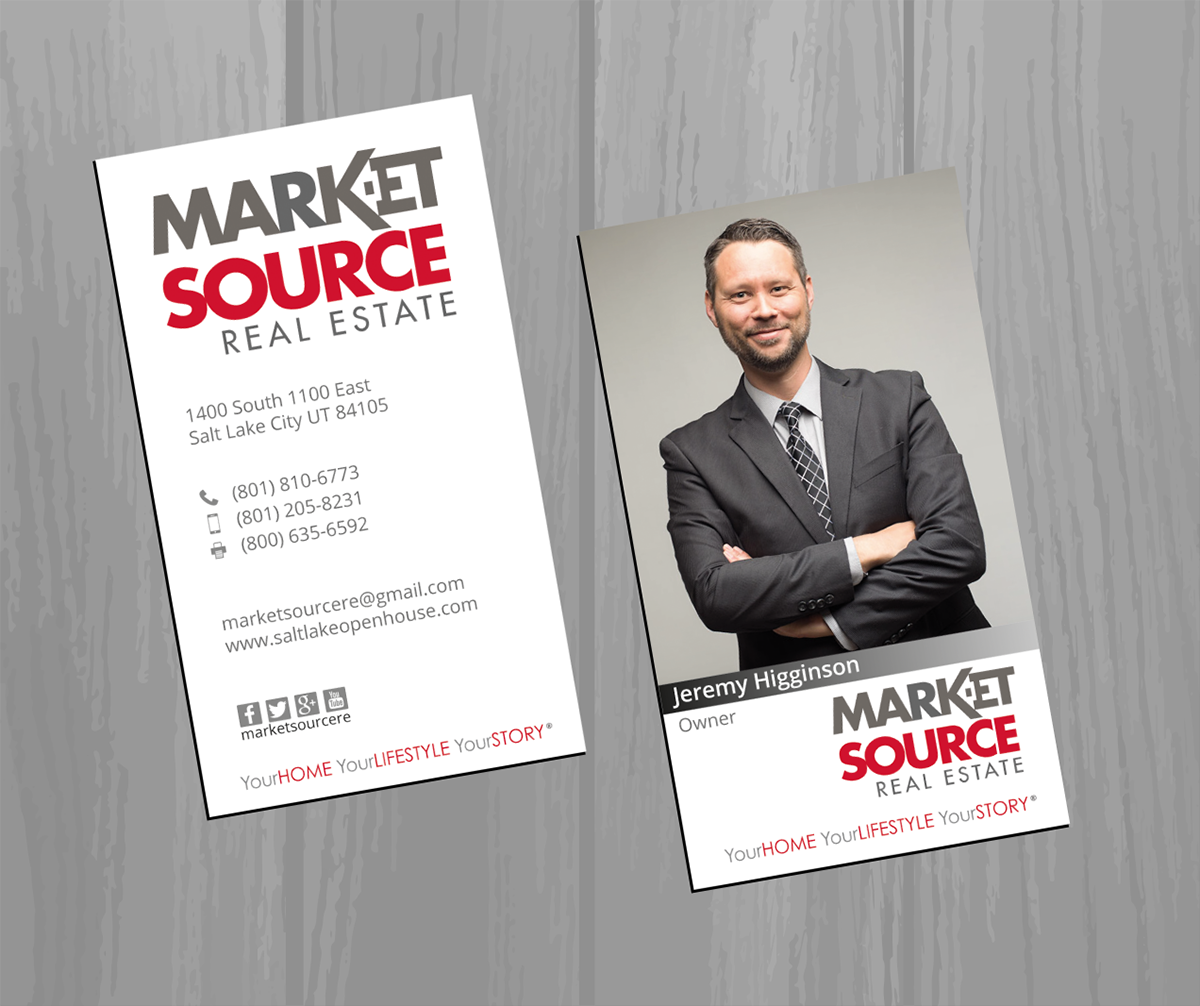 Design de Carte de Visite par TanaMa Creations pour Market Source Media | Design #14840840