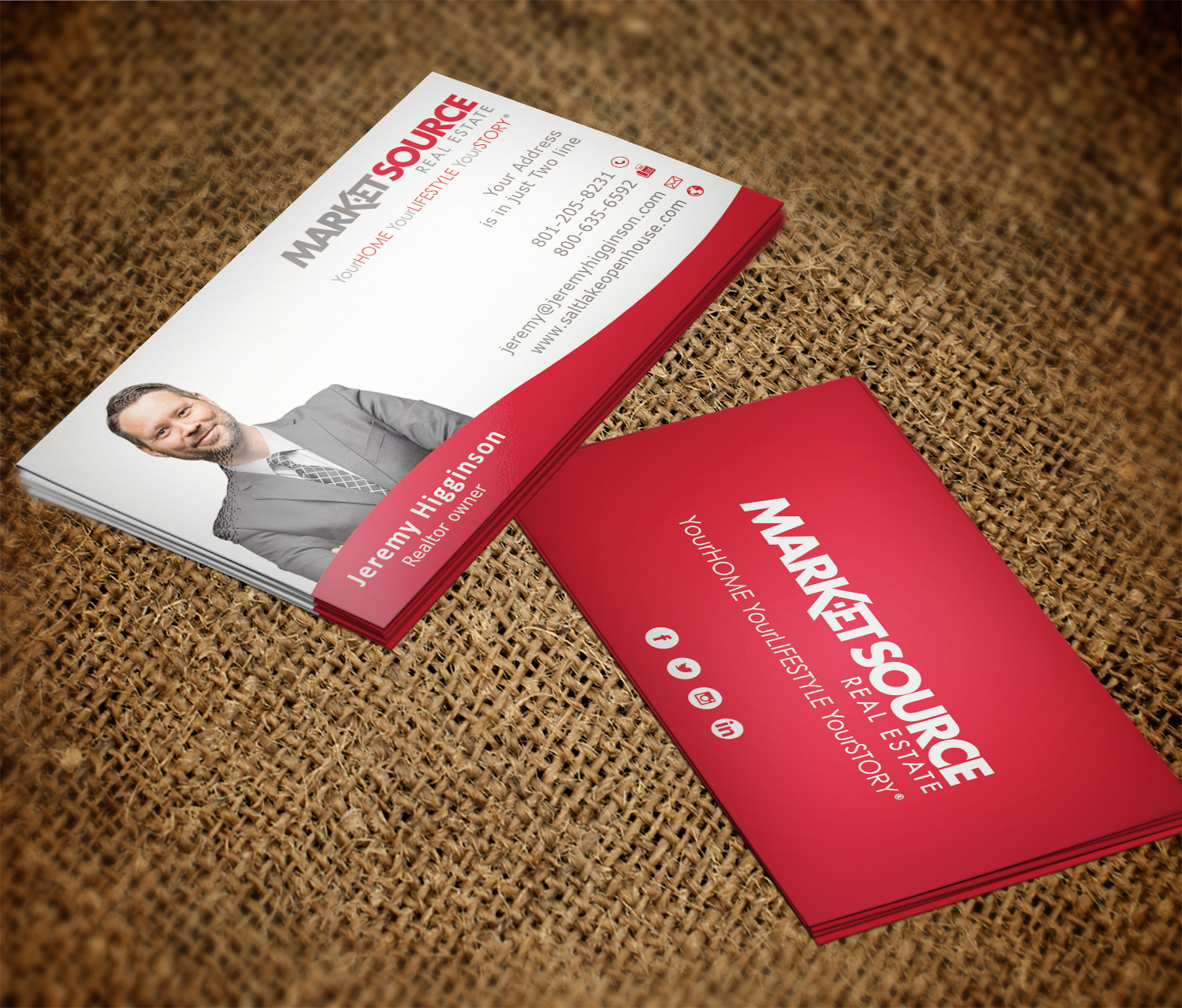 Design de Carte de Visite par Imagine Box pour Market Source Media | Design #14822813