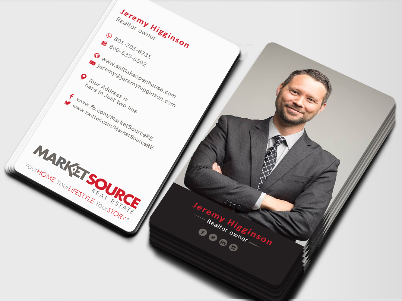 Design de Carte de Visite par Imagine Box pour Market Source Media | Design #14974560