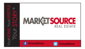 Design de Carte de Visite par karinebusinesssolutions pour Market Source Media | Design : #14837015