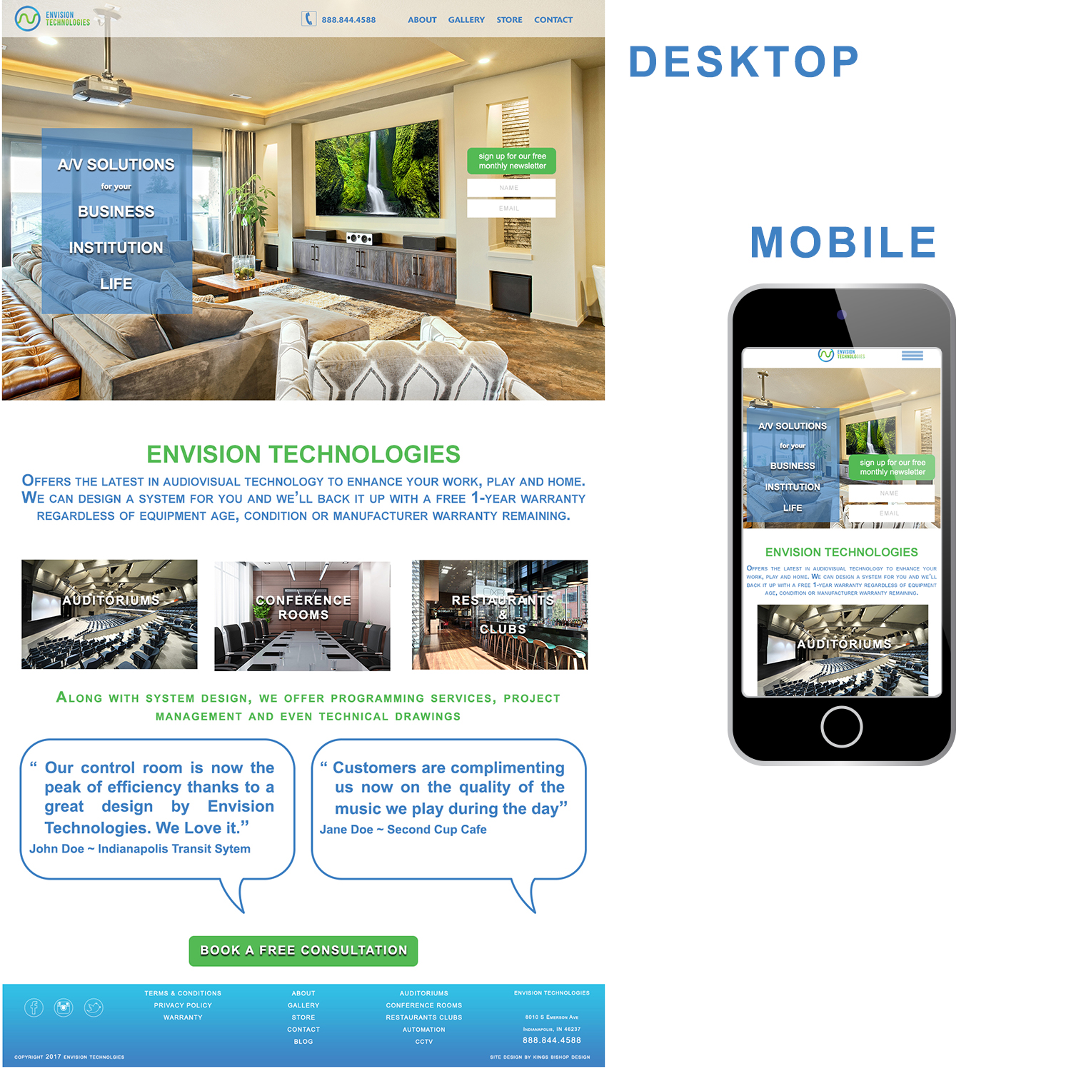 Design de Page d'Accueil par Kings Bishop Design pour ce projet | Design #14871710