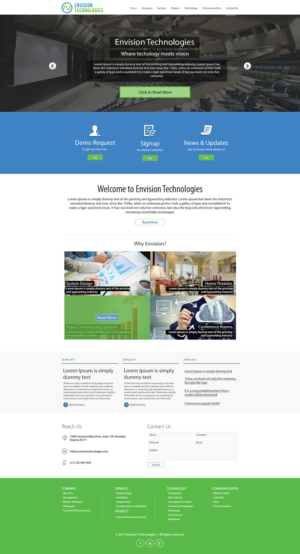 Landing Page Design by Kreative Ideaz