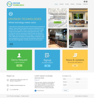 Design de Page d'Accueil par Kreative Ideaz pour ce projet | Design : #14932185
