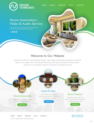 Design de Page d'Accueil par pb pour ce projet | Design : #14815186